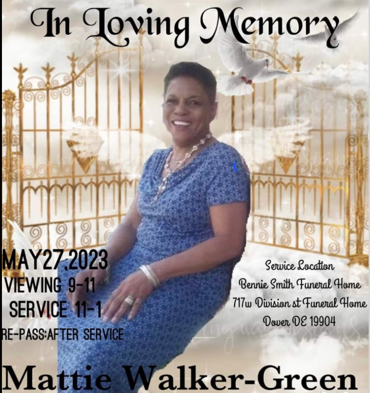 Mattie Walker-Green, Johnnie Walker’s niece, died May 7 at the age of 73. Just a few days prior, she delivered a powerful recollection of her life in Lewes for the Lewes Historical Society. Trina Brown-Hicks and Marcos Salaverria said they were overcome with emotion hearing her story. “This is my final chapter,” she told the two of them May 4. SCREENSHOT